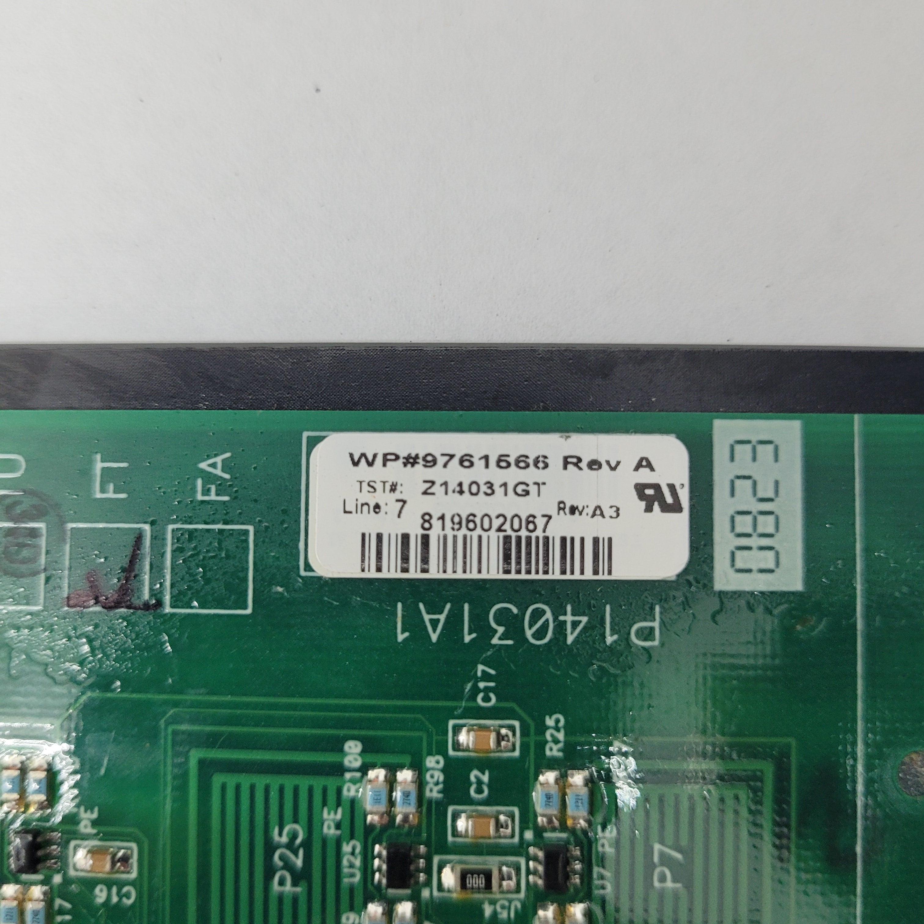 Whirlpool Oven TouchPad 9761566 WP9761566 Whirlpool Oven TouchPad 9761566 WP9761566
